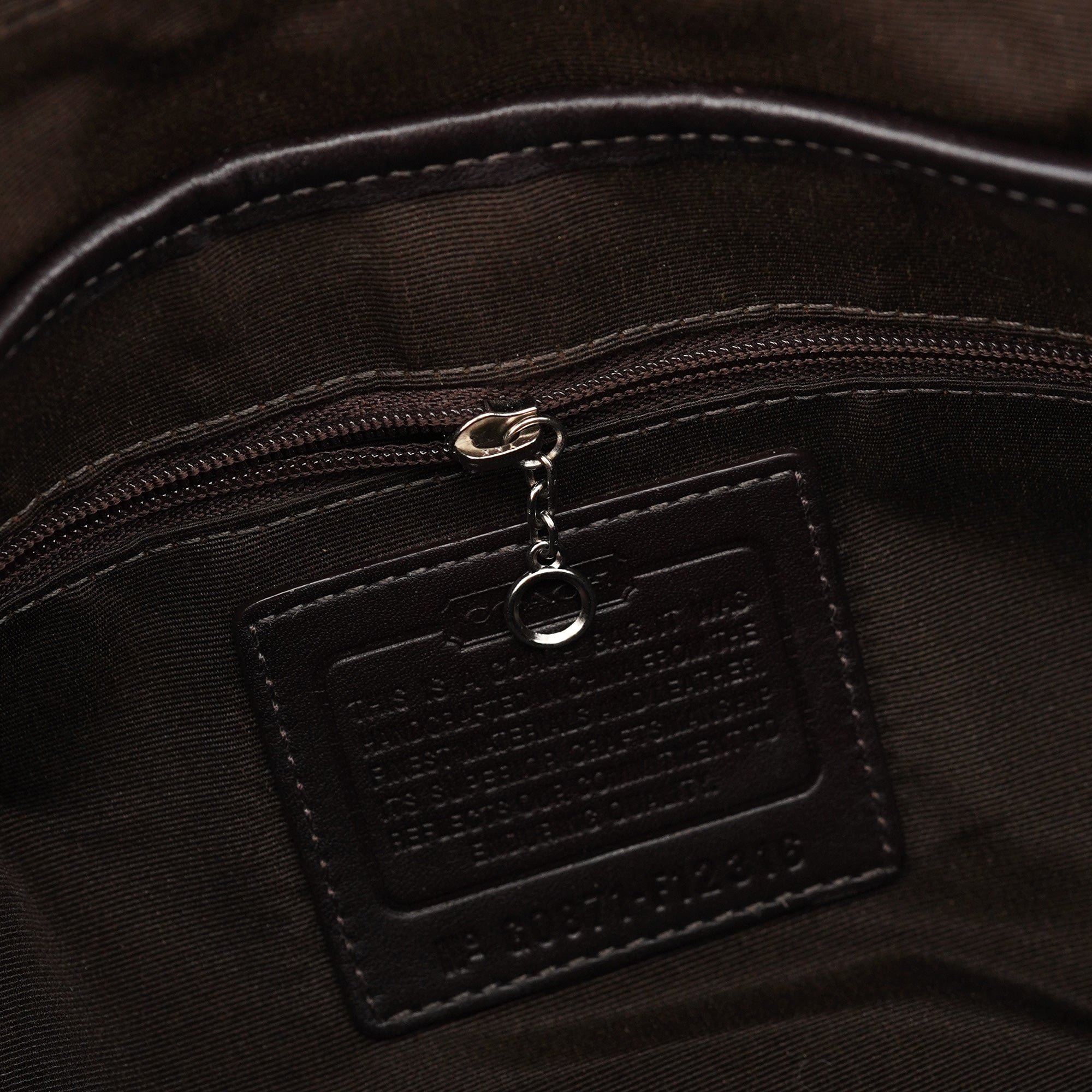 F12316 Beige Patchwork Soho Shoulder Bag