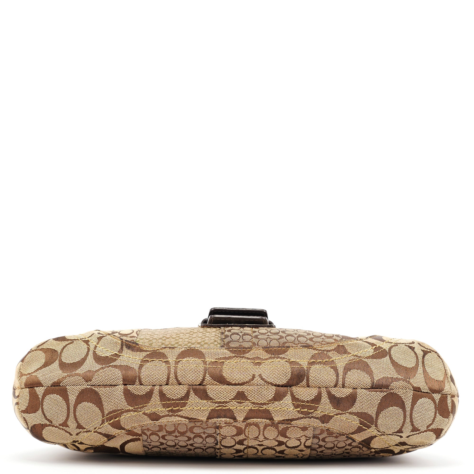 F12316 Beige Patchwork Soho Shoulder Bag