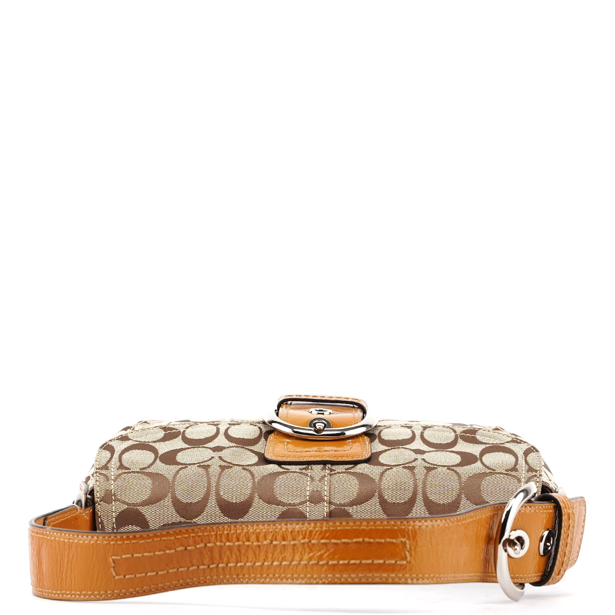 F13113 Beige Signature C Soho Shoulder Bag