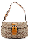 F13113 Beige Signature C Soho Shoulder Bag
