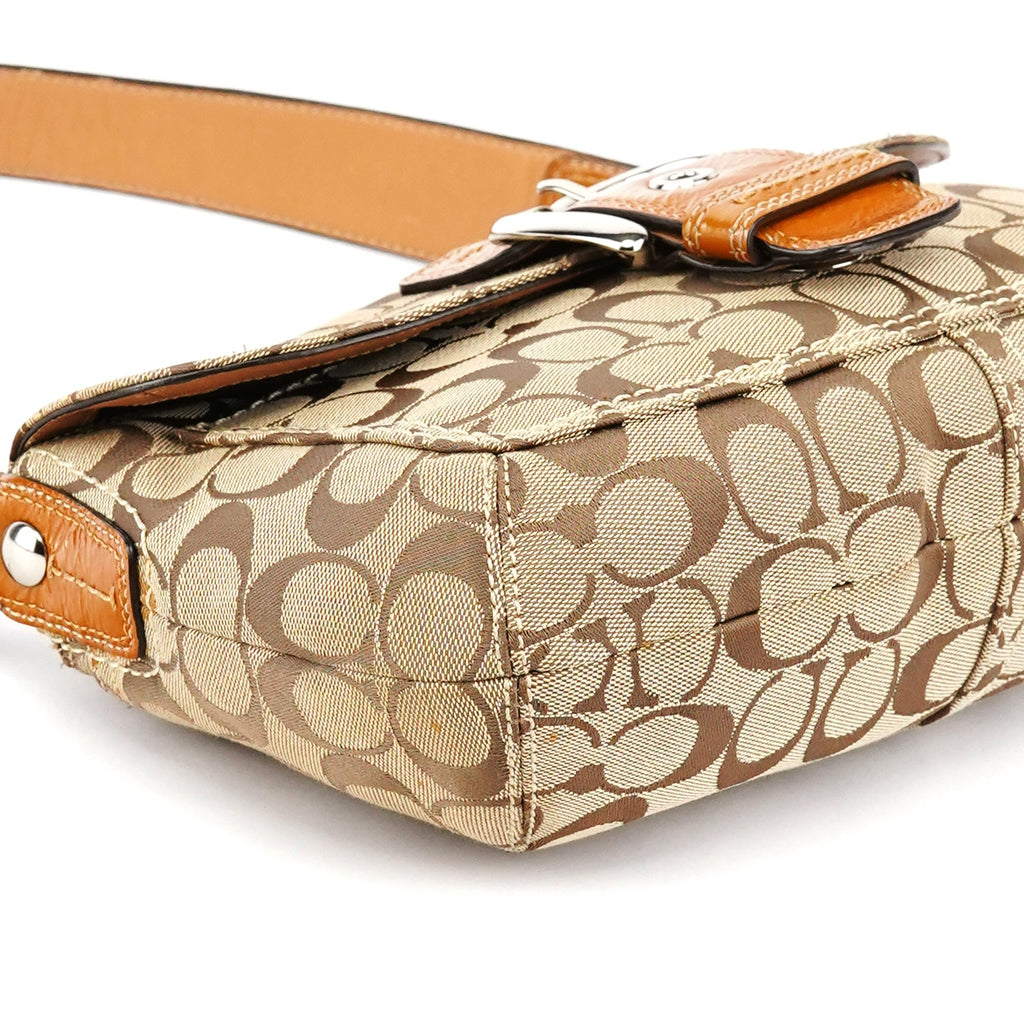 F13113 Beige Signature Soho Shoulder Bag