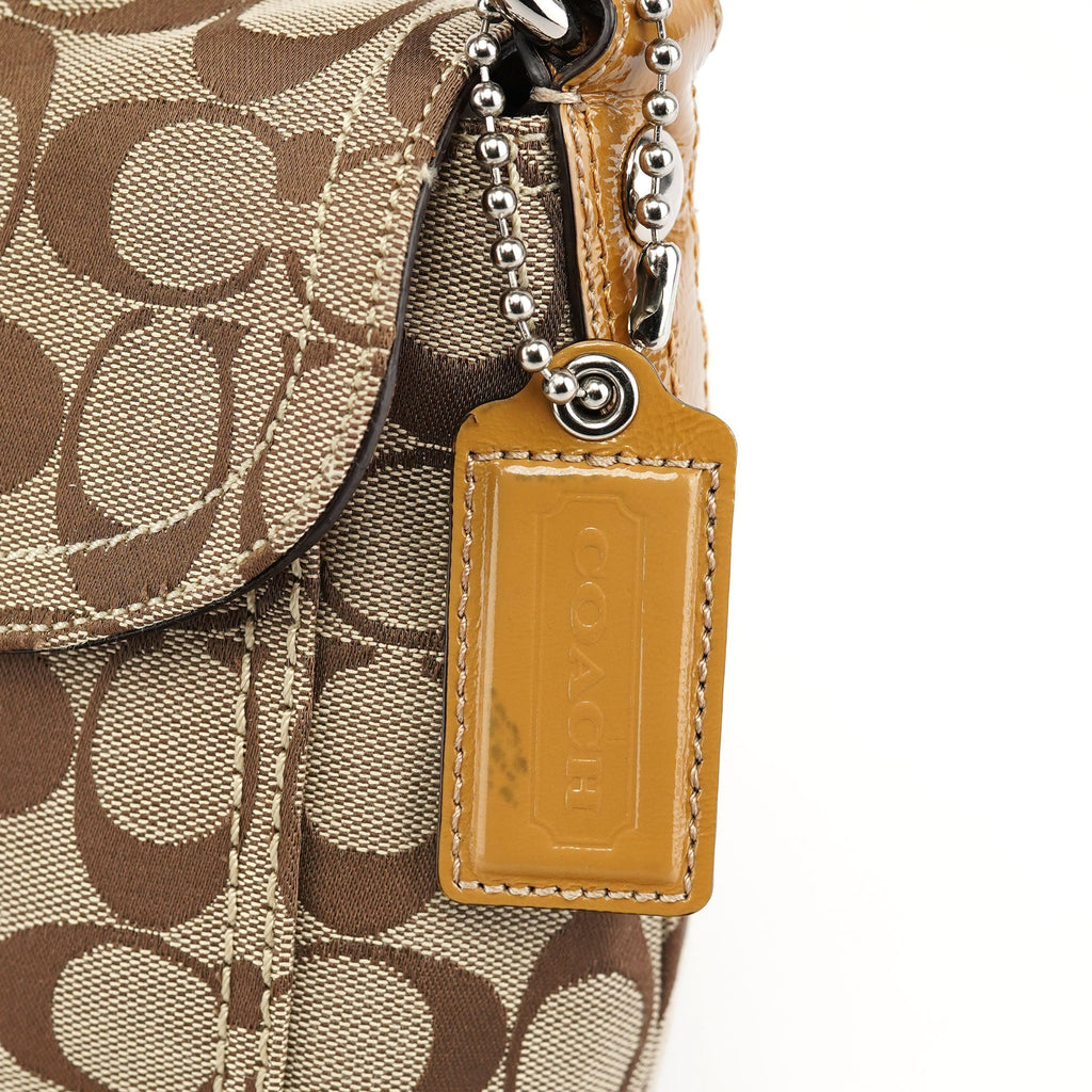 F13113 Beige Soho Shoulder Bag