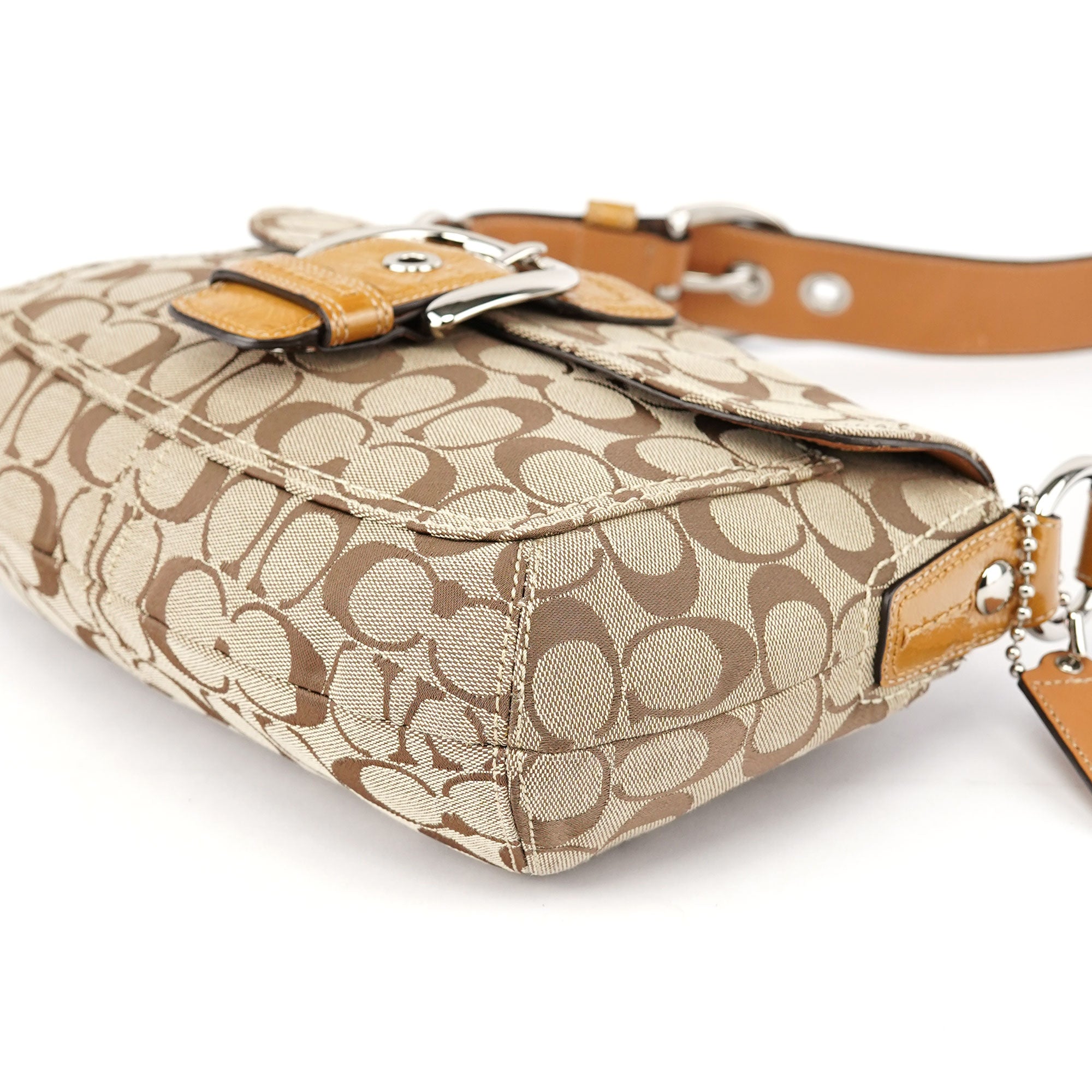 F13113 Beige Soho Shoulder Bag