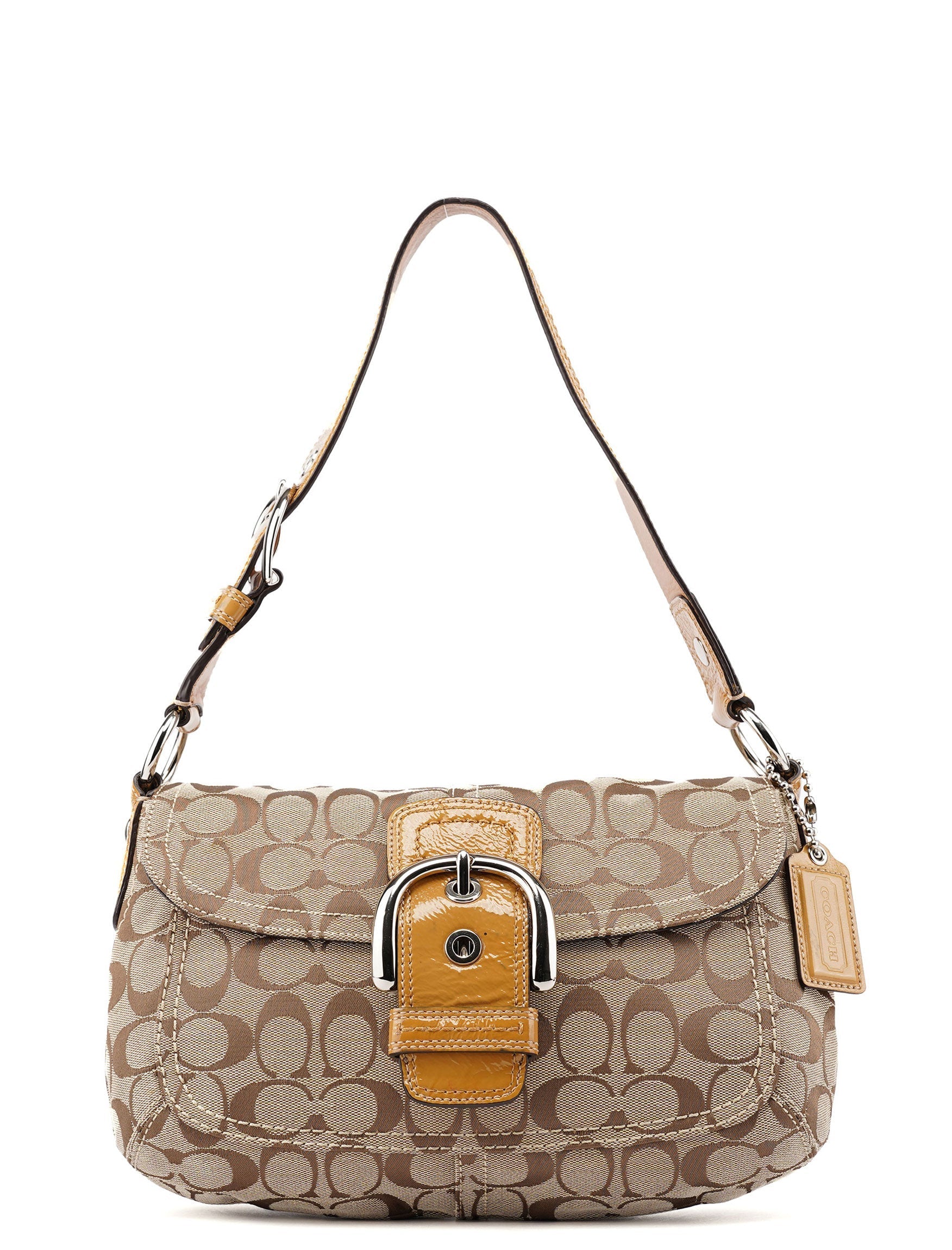 F13113 Beige Soho Shoulder Bag
