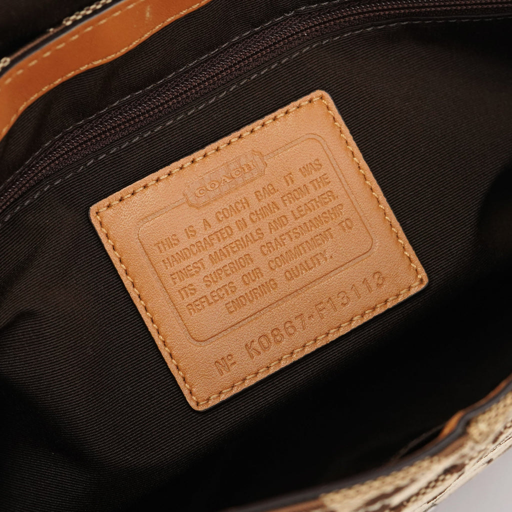 F13113 Beige Soho Shoulder Bag