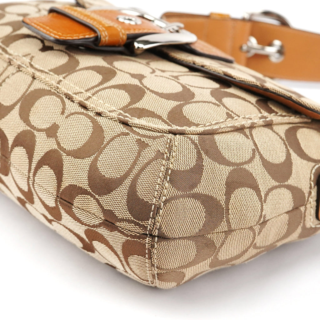 F13113 Beige Soho Shoulder Bag