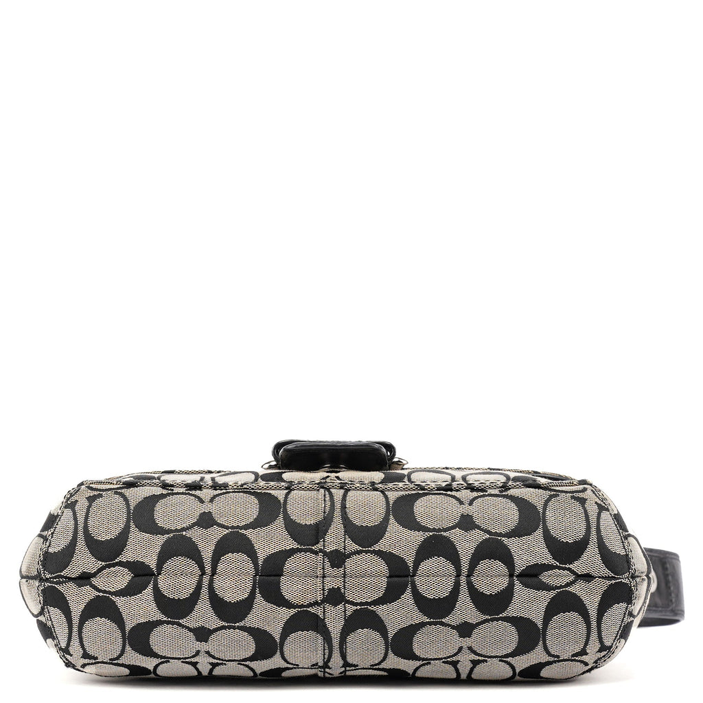 F13113 Grey Black Soho Shoulder Bag