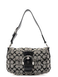 F13113 Grey Black Soho Shoulder Bag