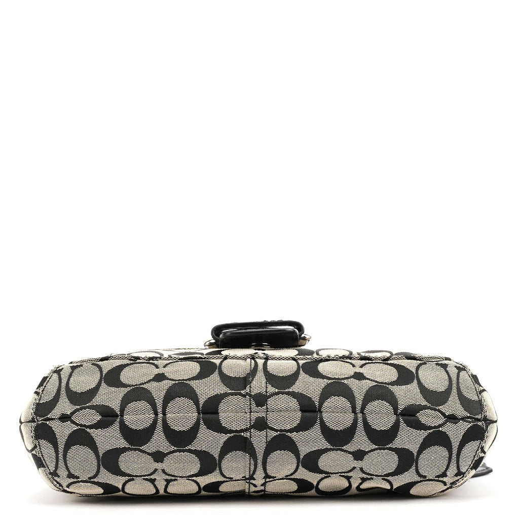 F13113 Grey Black Soho Shoulder Bag