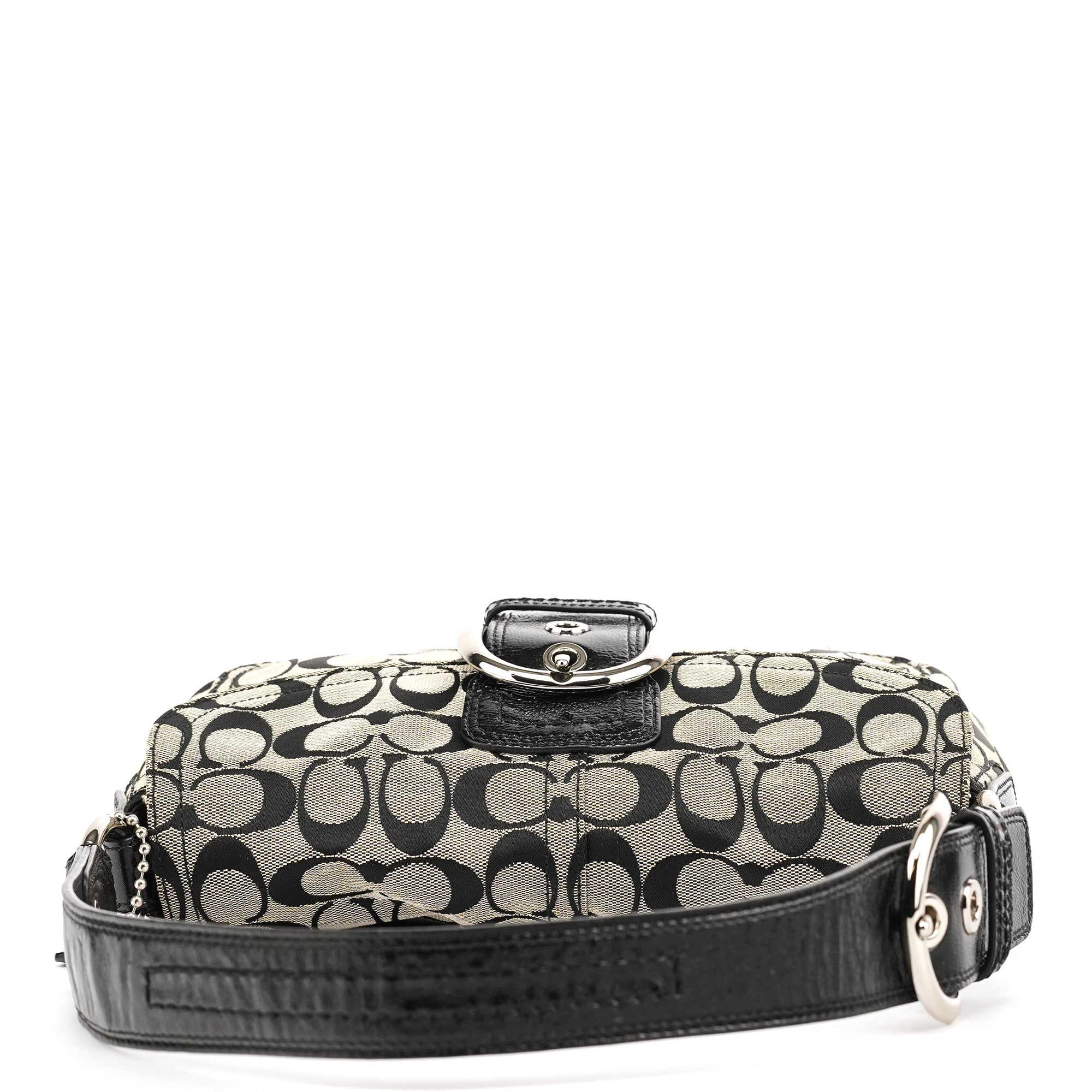 F13113 Grey Black Soho Shoulder Bag