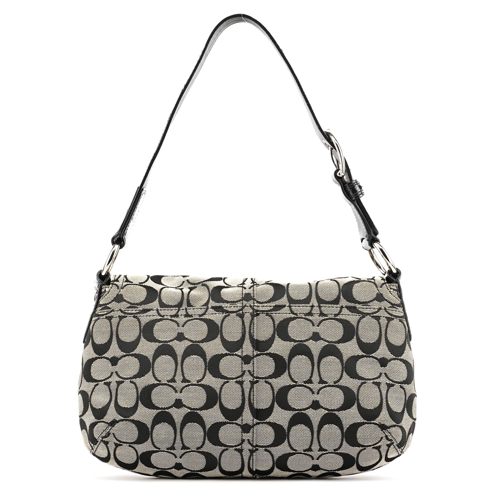 F13113 Grey Black Soho Shoulder Bag