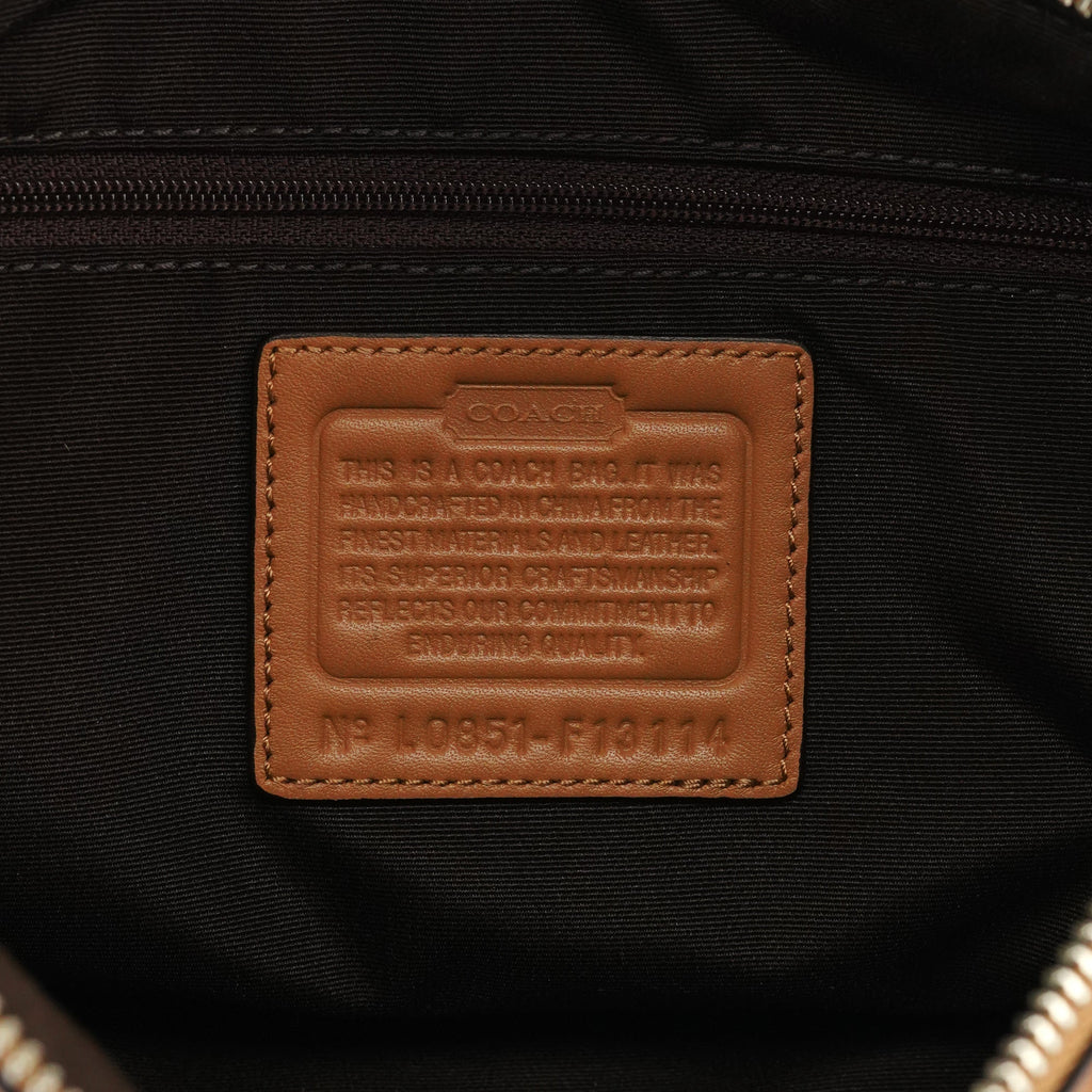 F13114 Beige Signature Soho Shoulder Bag
