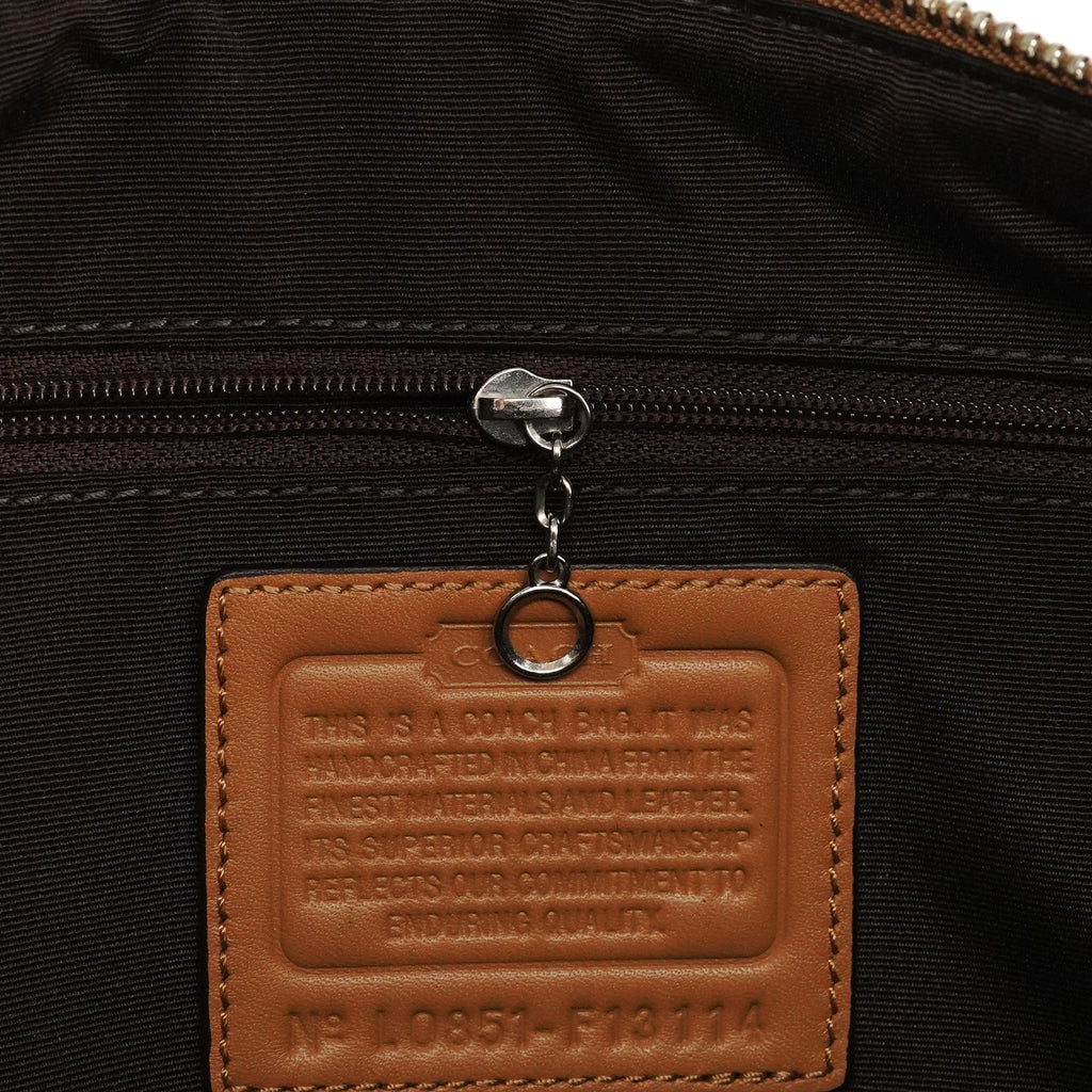 F13114 Beige Signature Soho Shoulder Bag