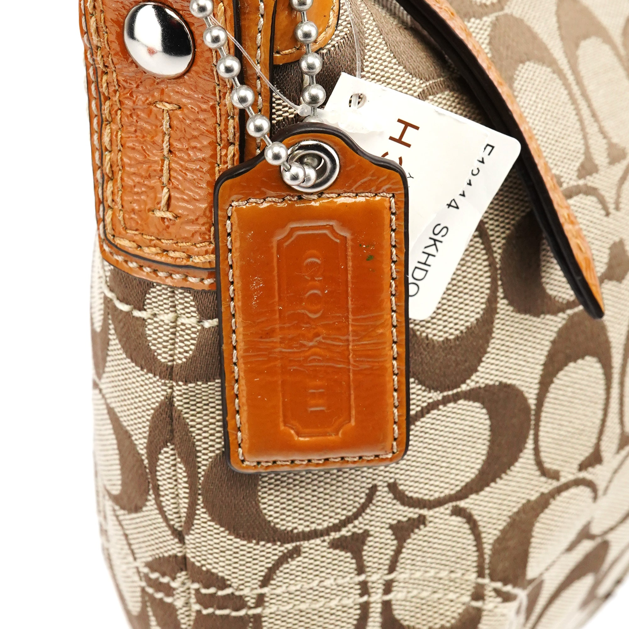 F13114 Beige Signature Soho Shoulder Bag
