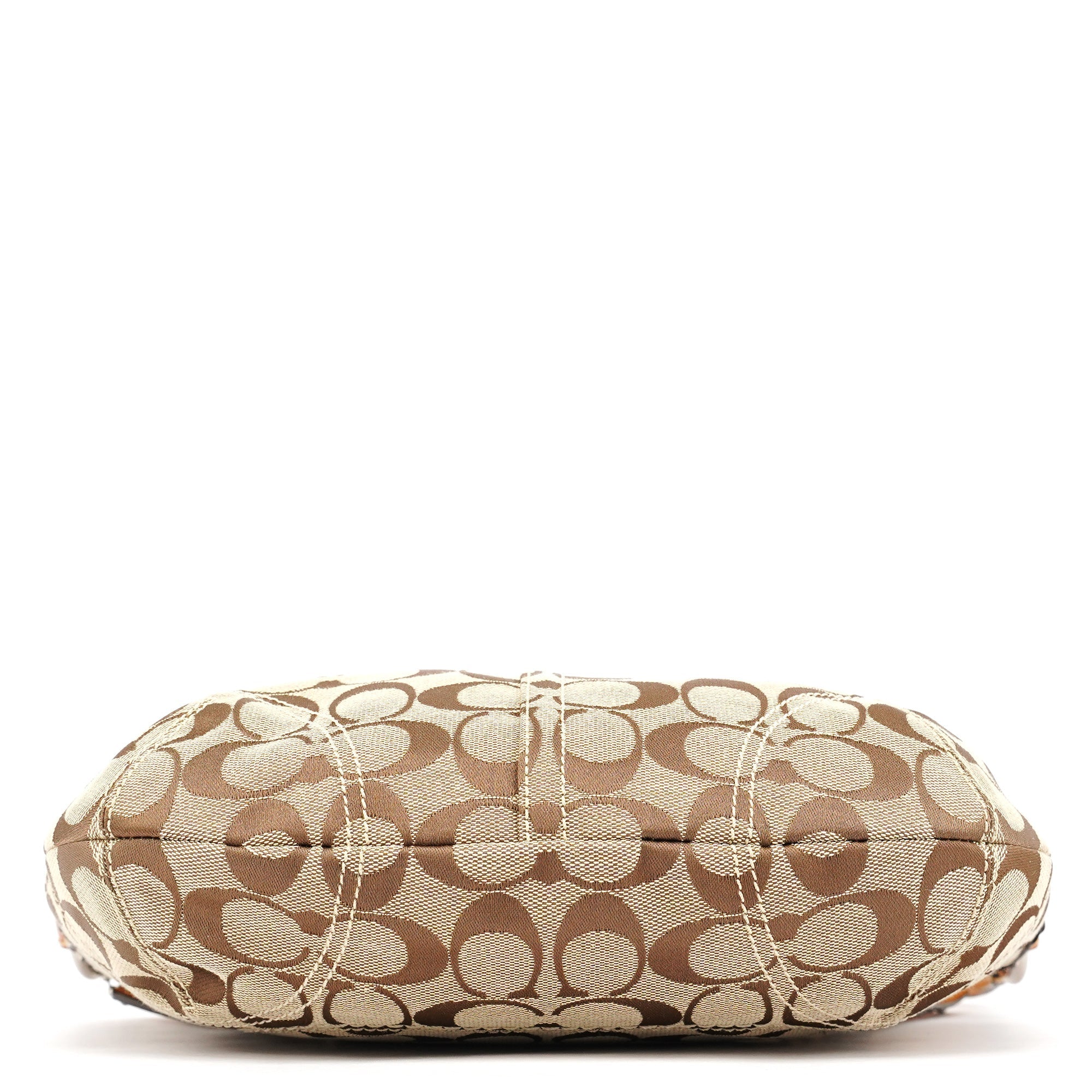 F13114 Beige Signature Soho Shoulder Bag