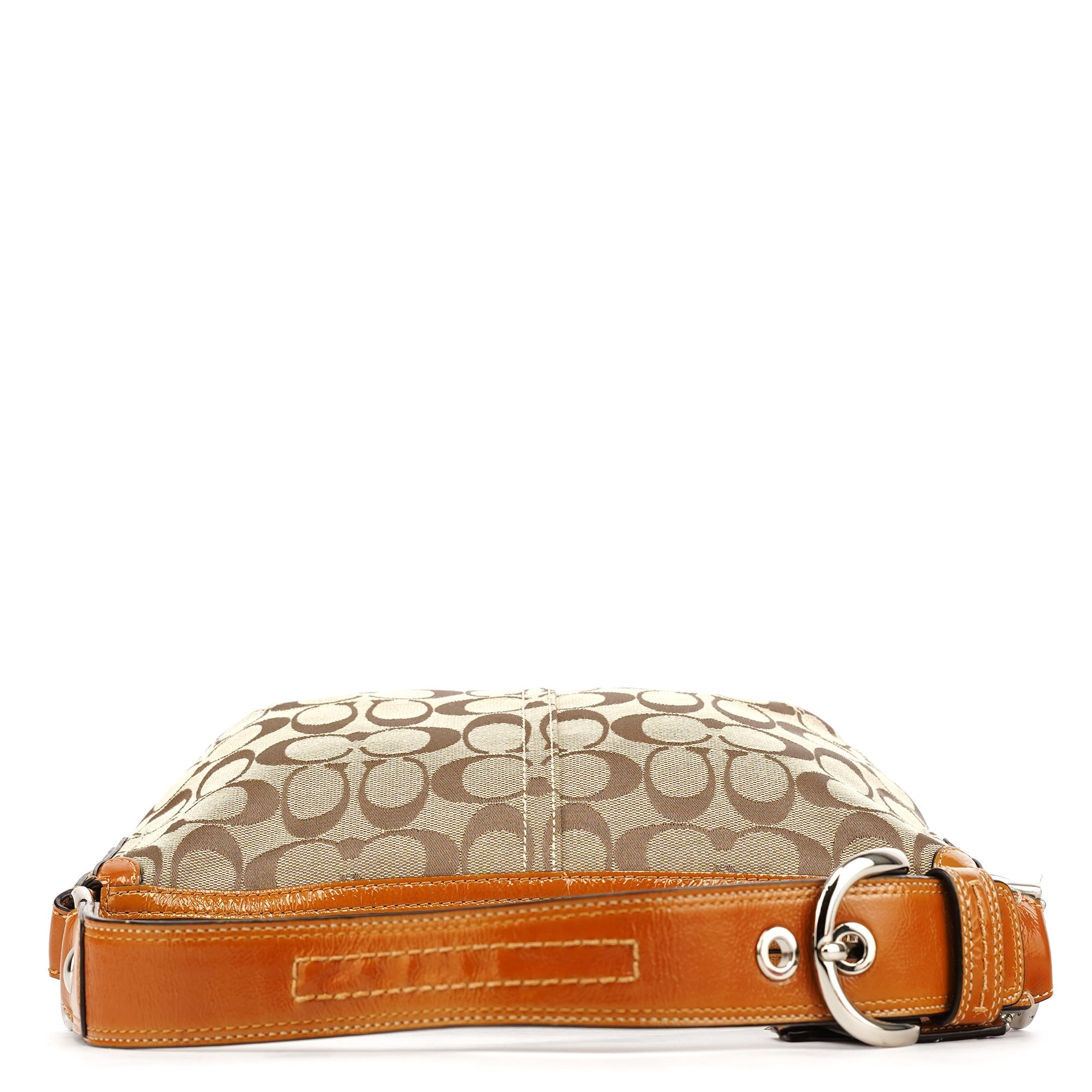 F13114 Beige Signature Soho Shoulder Bag