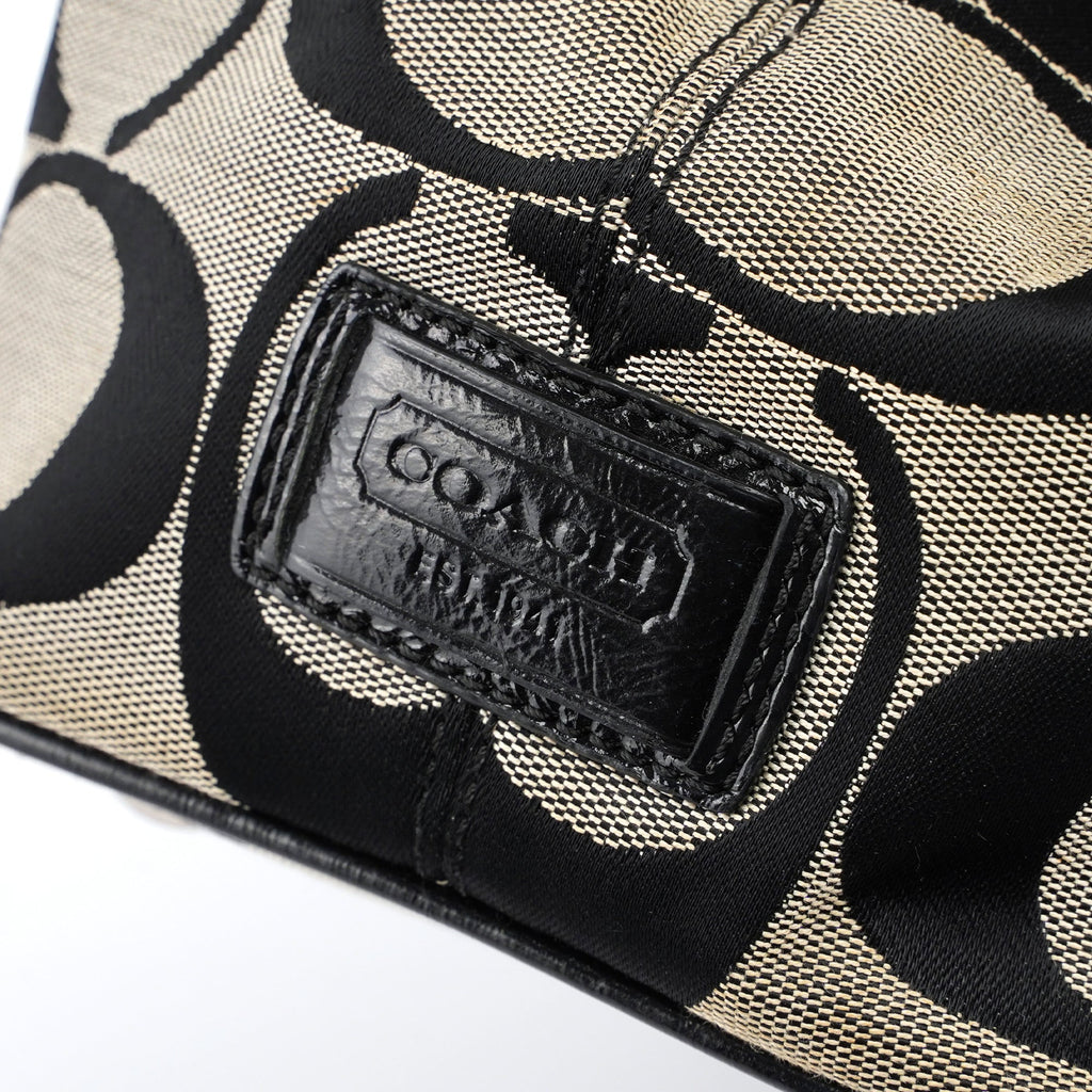 F13533 Grey Signature C Tote Bag