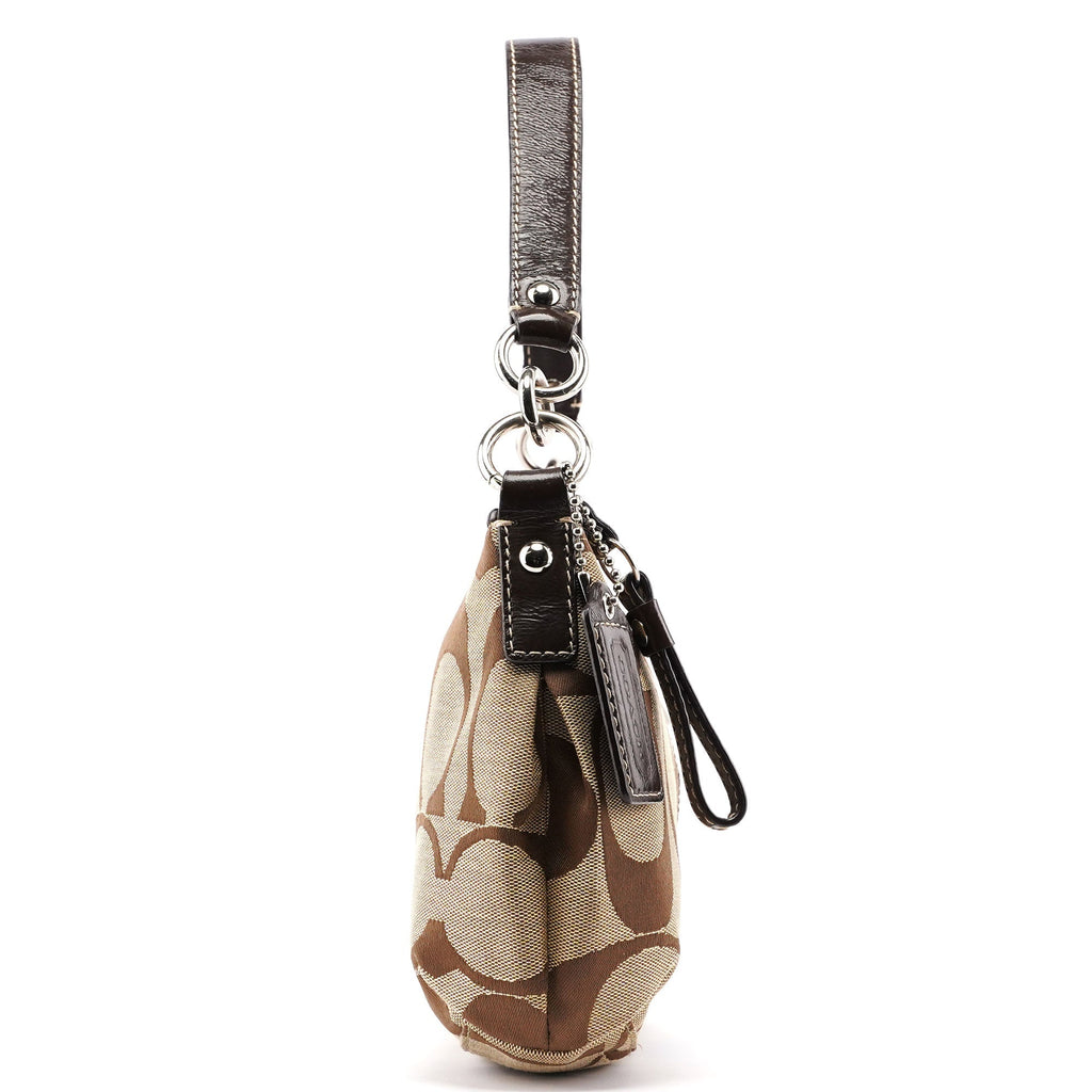 F15111 Beige Signature C 2-Way Shoulder Bag