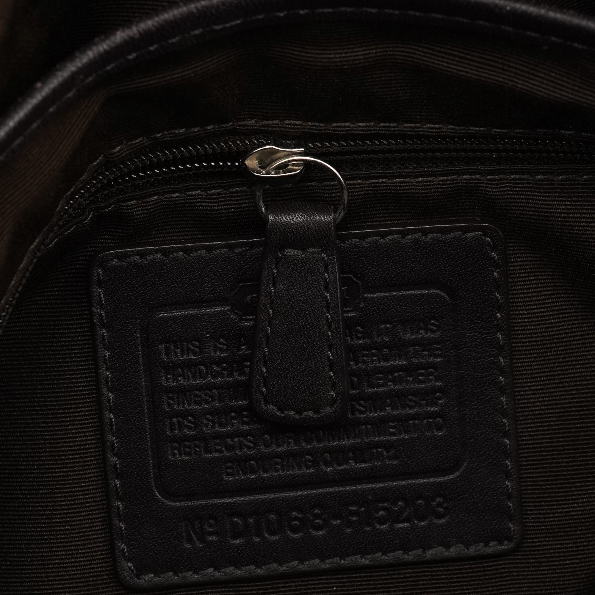 F15203 Beige Signature Soho Shoulder Bag