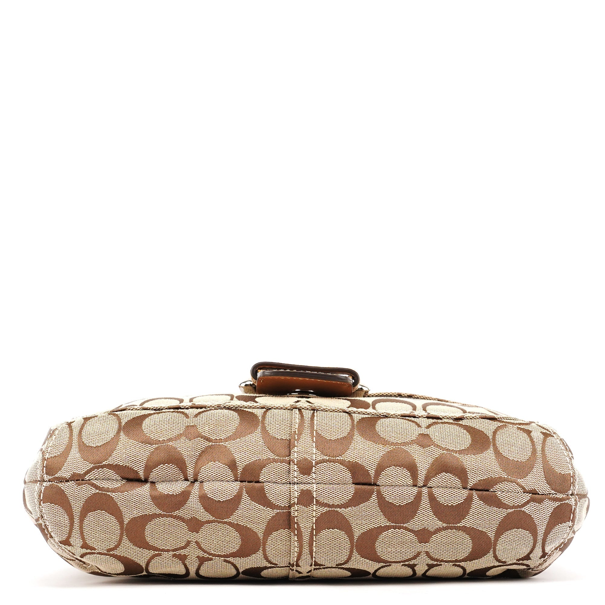 F15668 Beige Signature Soho Shoulder Bag