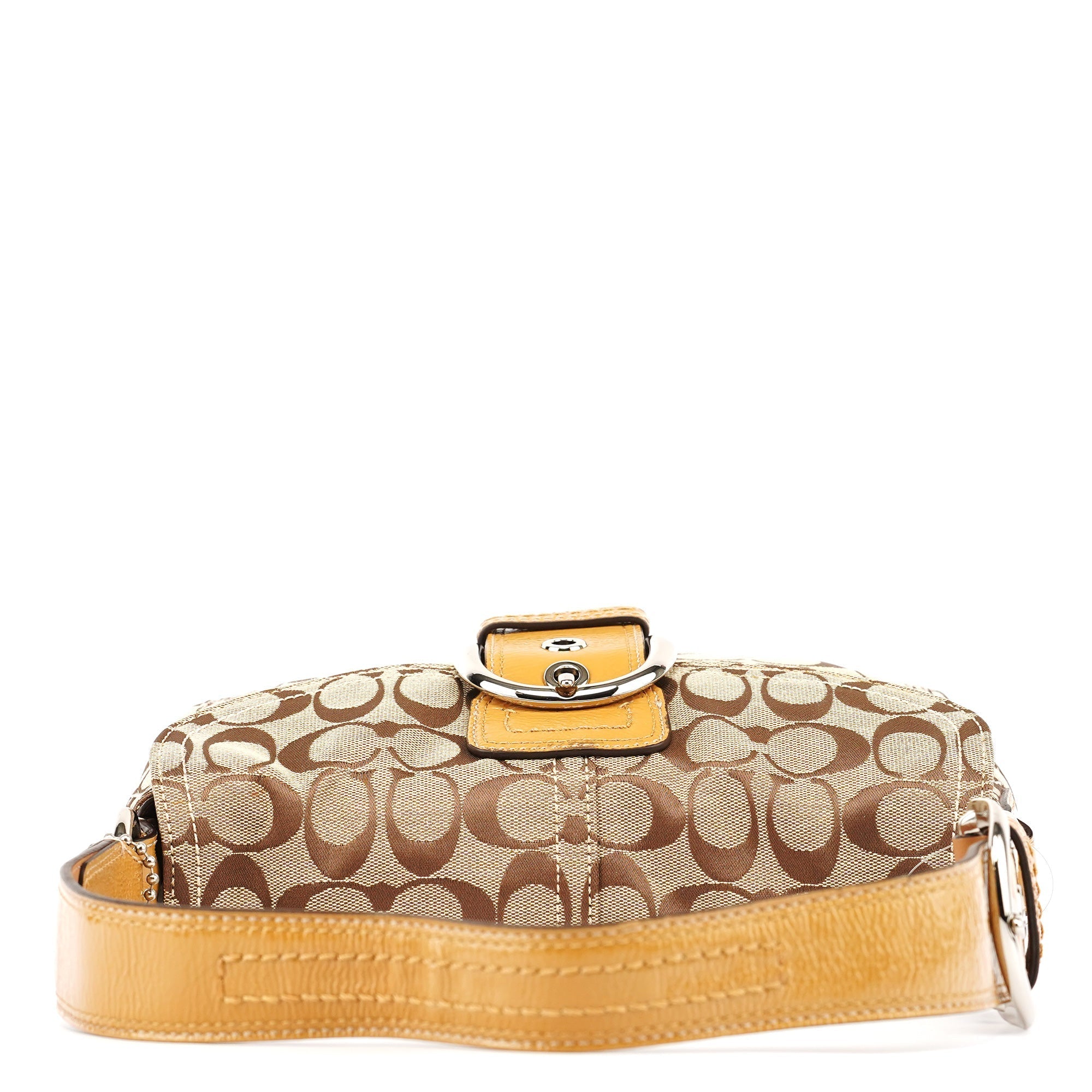 F15668 Beige Signature Soho Shoulder Bag