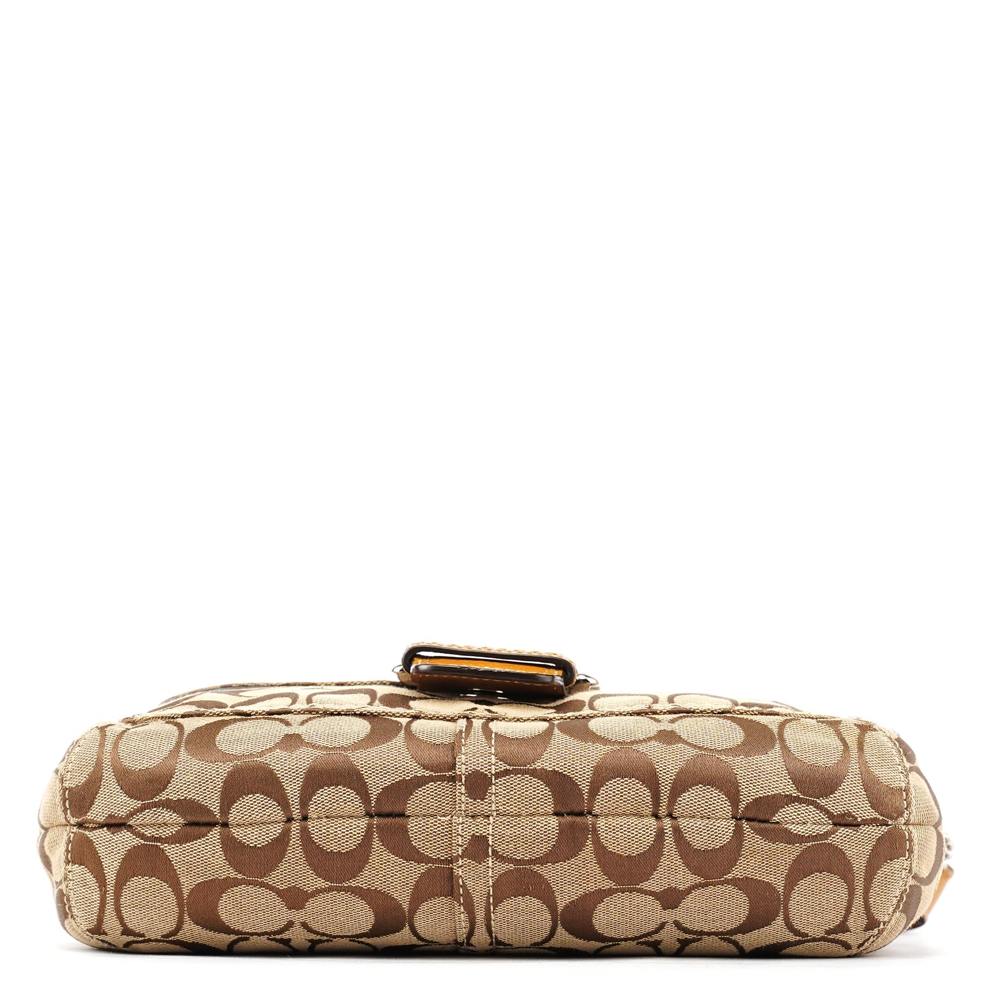 F15668 Beige Signature Soho Shoulder Bag