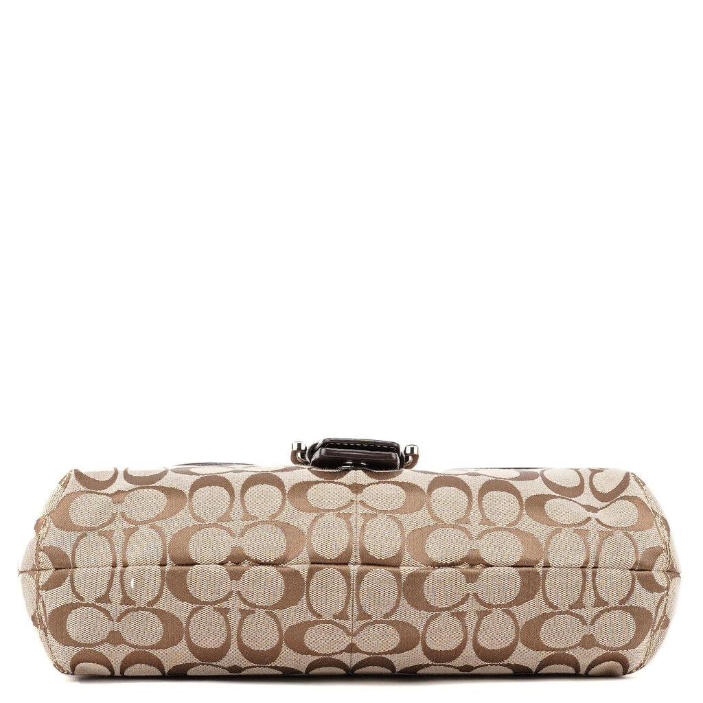 F17093 Beige Brown Soho Shoulder Bag