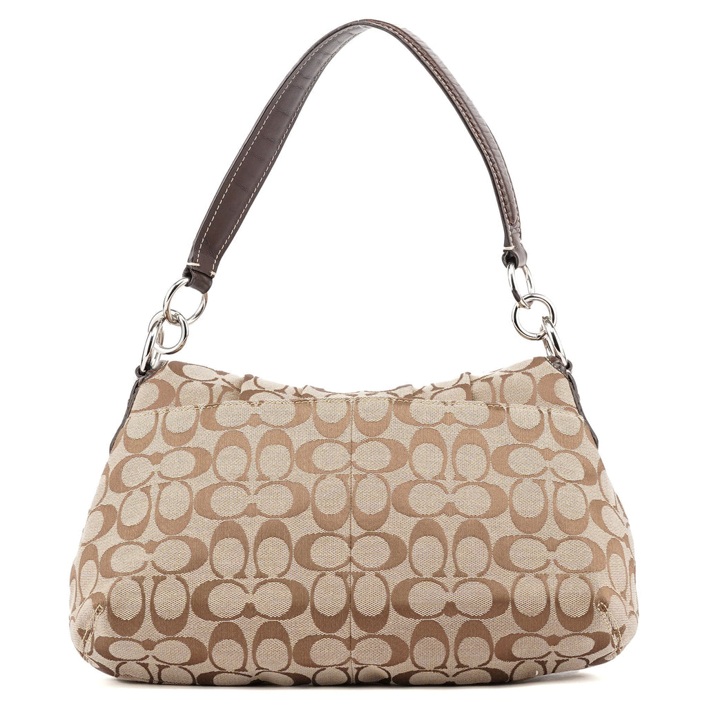 F17093 Beige Brown Soho Shoulder Bag