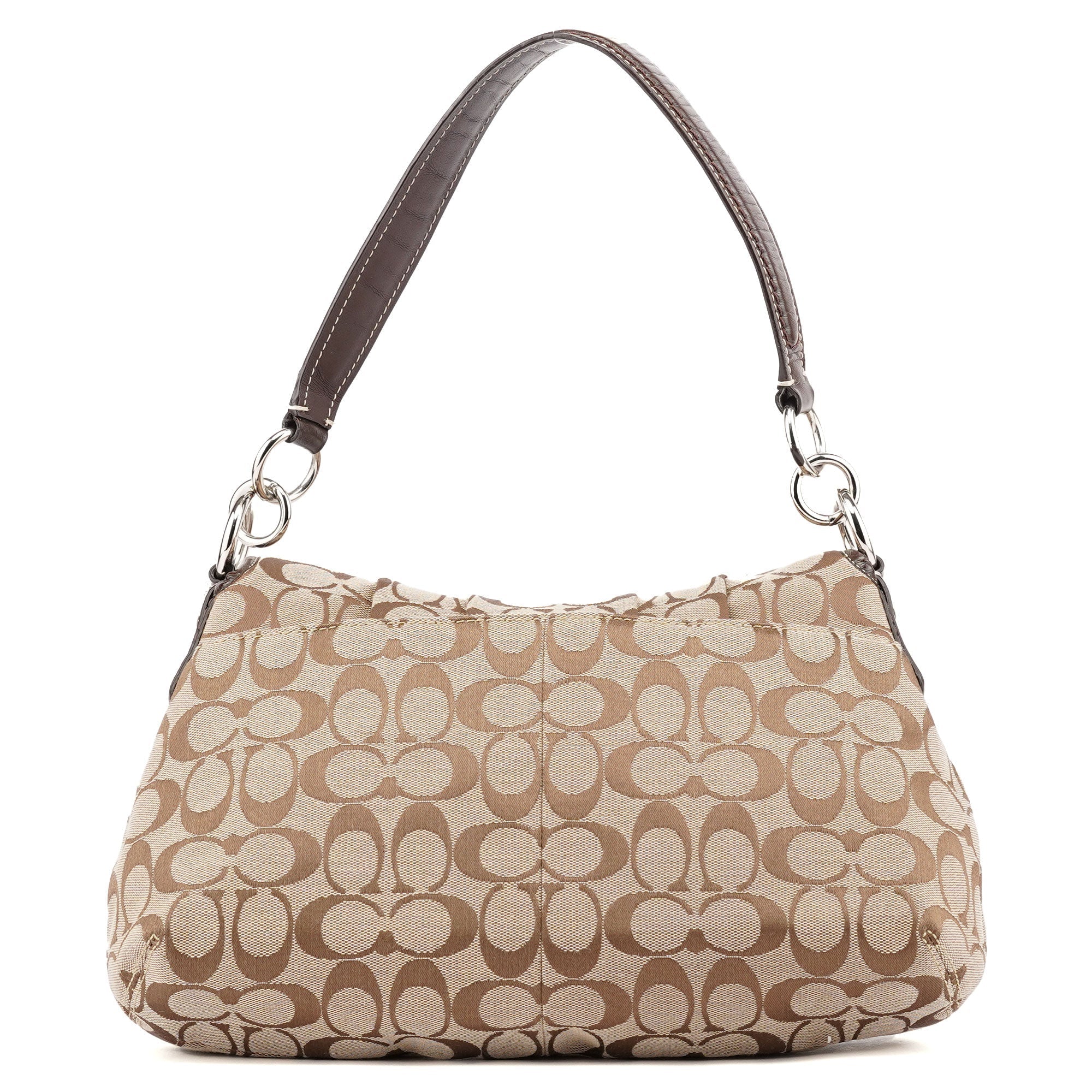F17093 Beige Brown Soho Shoulder Bag