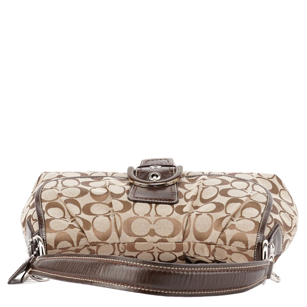 F17093 Beige Brown Soho Shoulder Bag
