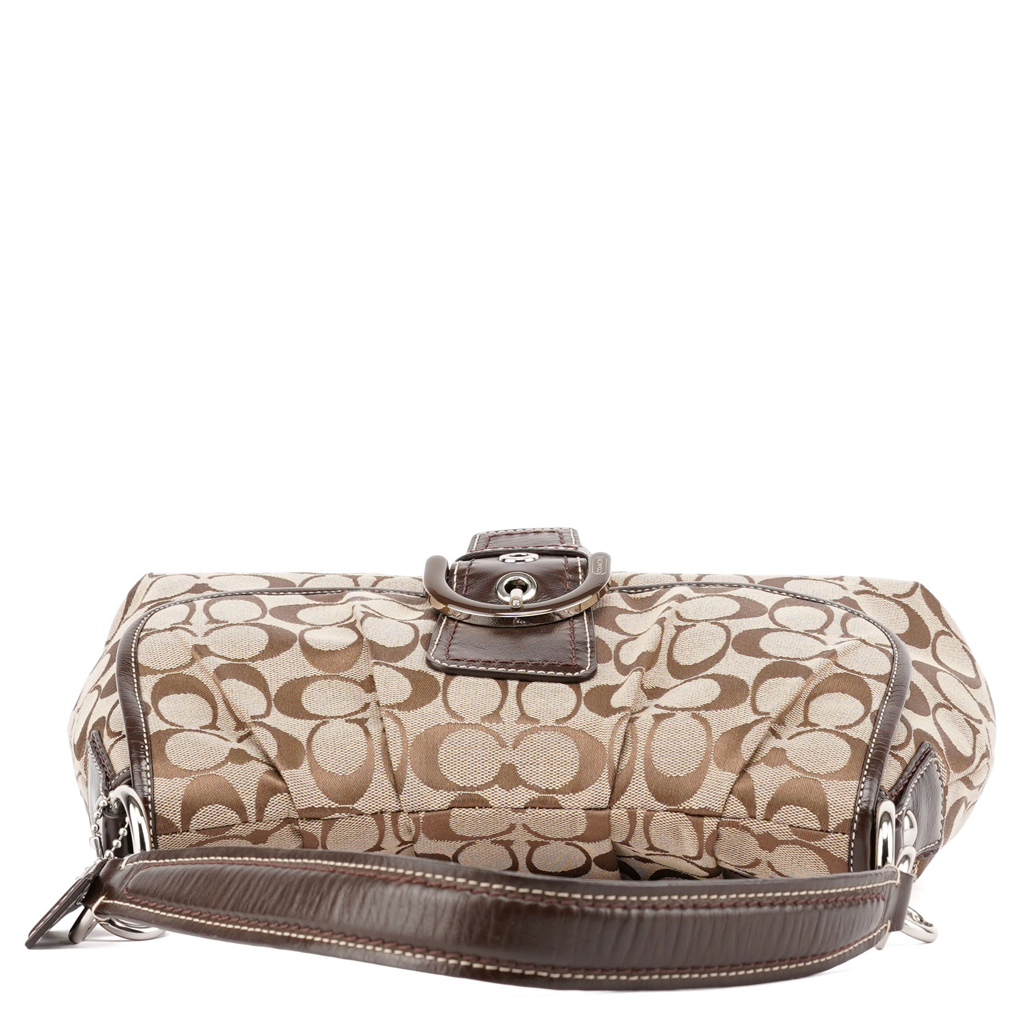 F17093 Beige Brown Soho Shoulder Bag