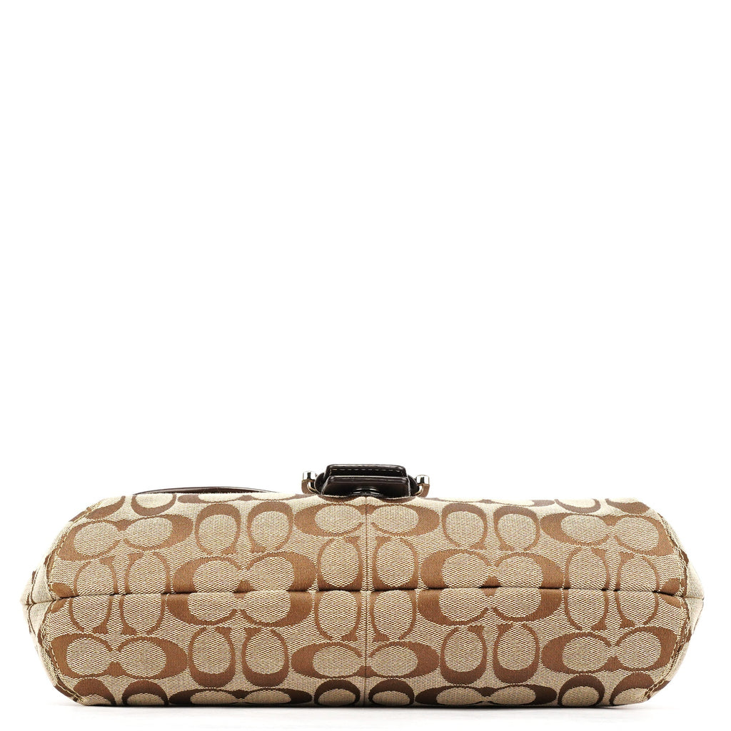 F17093 Beige Brown Soho Shoulder Bag