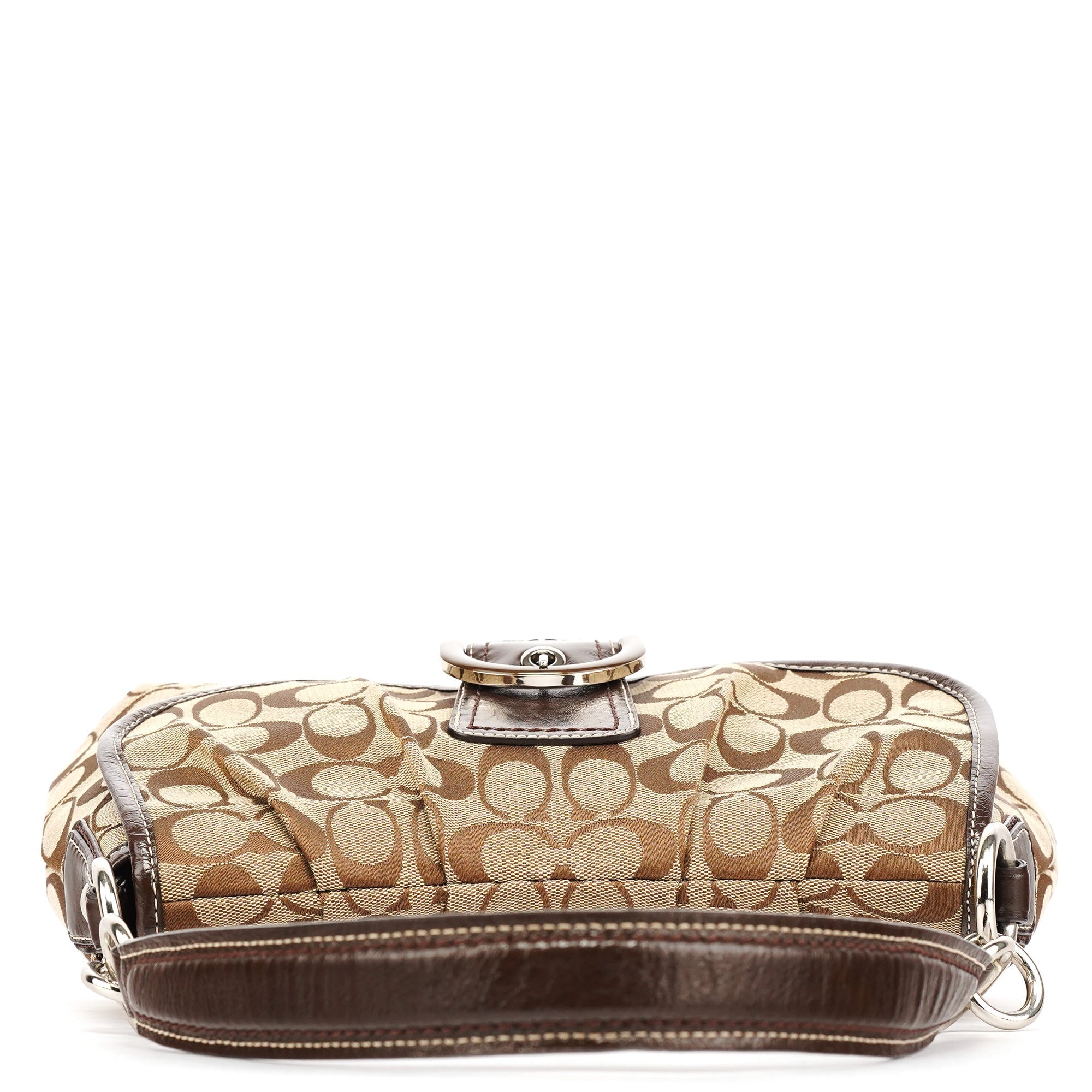 F17093 Beige Brown Soho Shoulder Bag