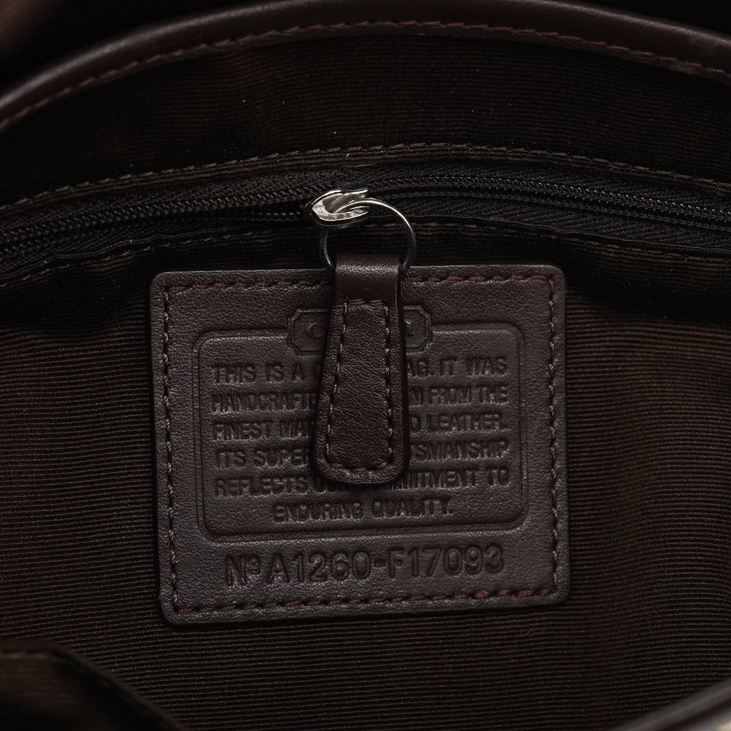 F17093 Beige Brown Soho Shoulder Bag