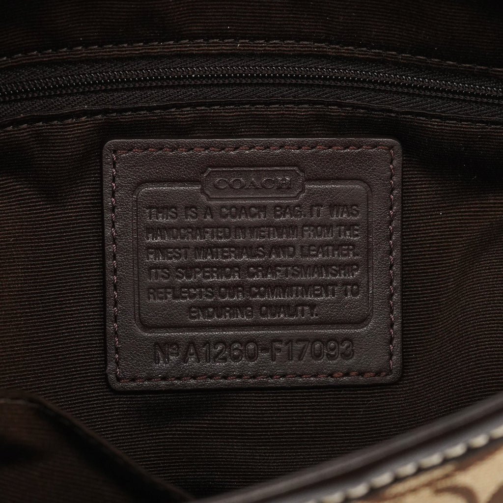 F17093 Beige Brown Soho Shoulder Bag