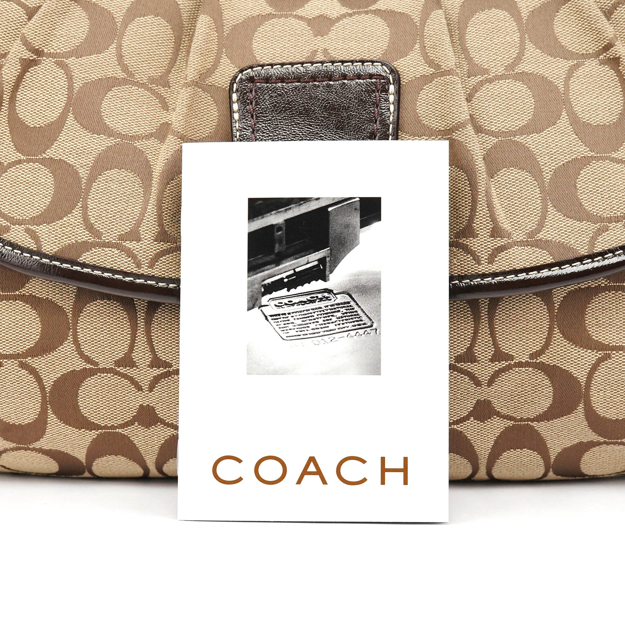 F17093 Beige Brown Soho Shoulder Bag