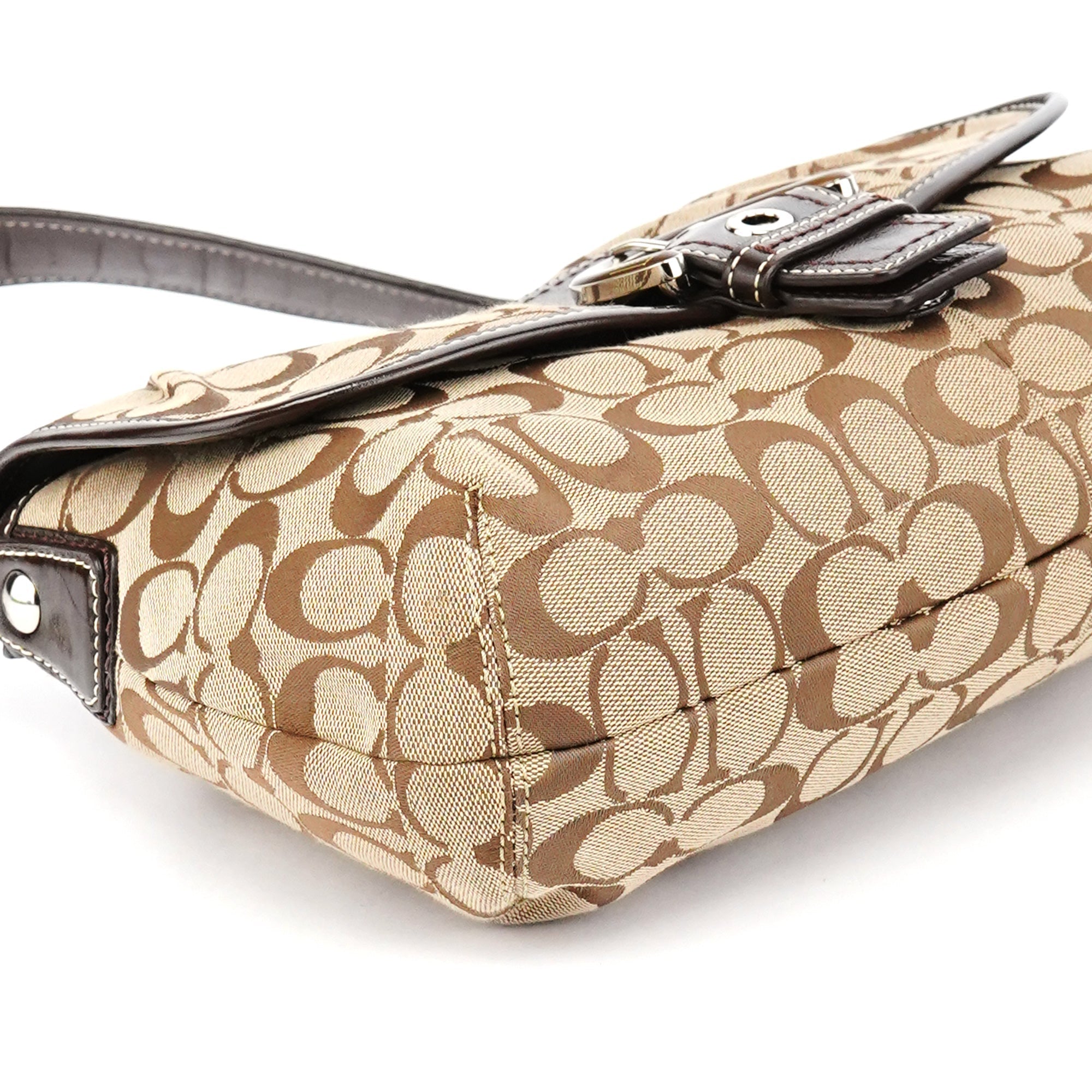 F17093 Beige Brown Soho Shoulder Bag