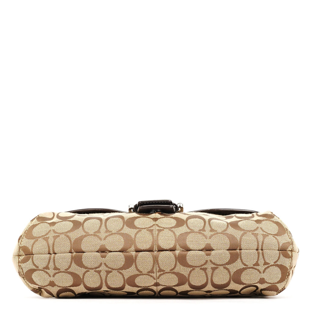 F17093 Beige Brown Soho Shoulder Bag