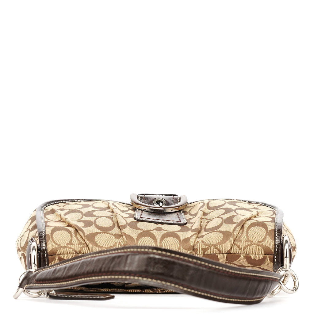 F17093 Beige Brown Soho Shoulder Bag