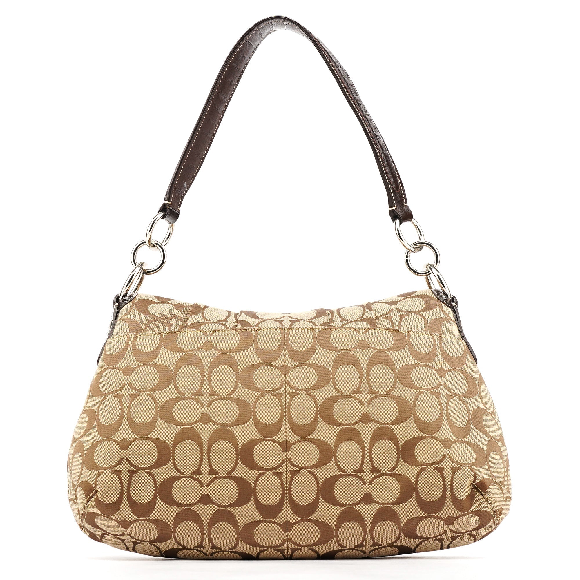 F17093 Beige Brown Soho Shoulder Bag