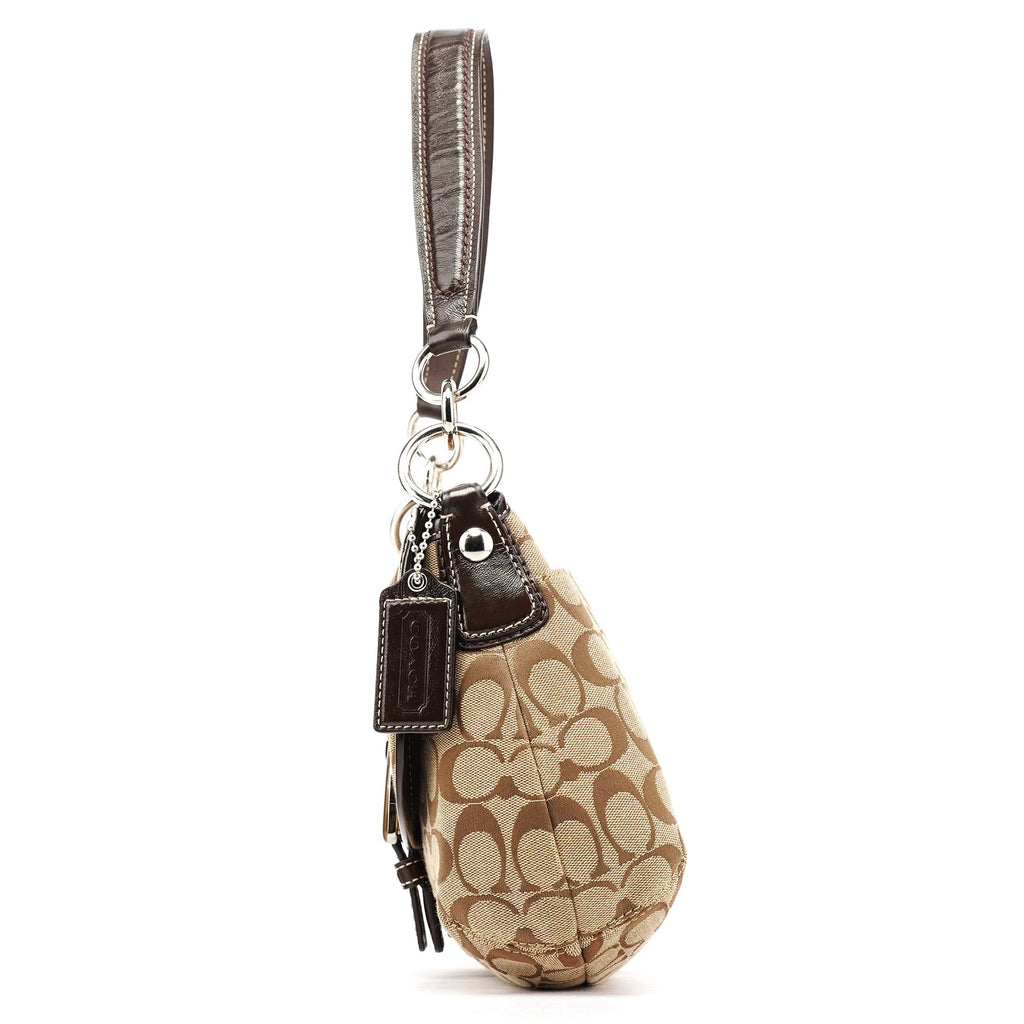 F17093 Beige Brown Soho Shoulder Bag