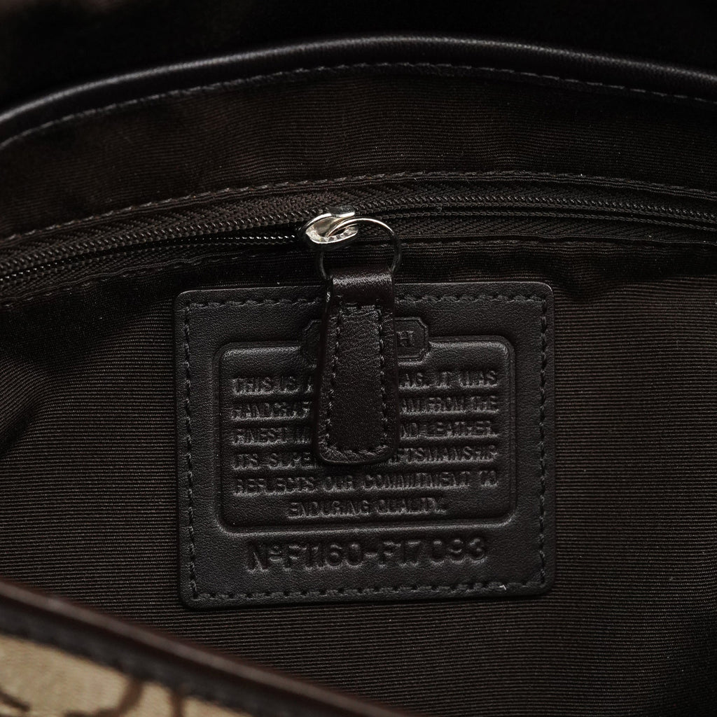 F17093 Beige Brown Soho Shoulder Bag