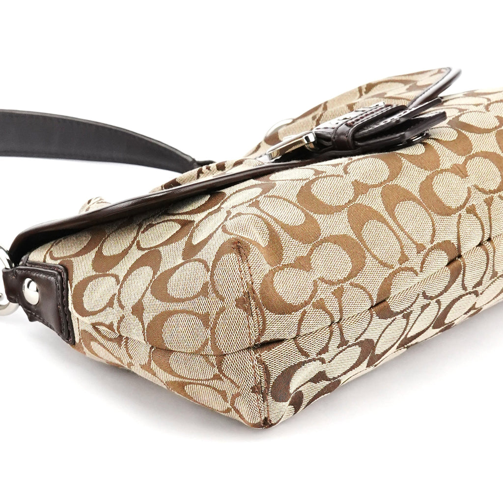 F17093 Beige Brown Soho Shoulder Bag