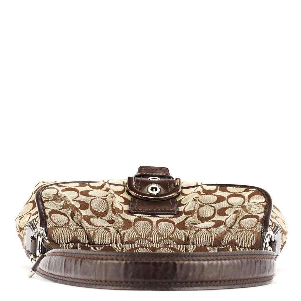 F17093 Beige Brown Soho Shoulder Bag