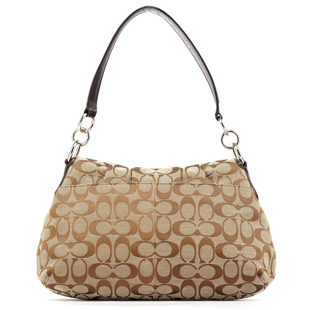 F17093 Beige Brown Soho Shoulder Bag