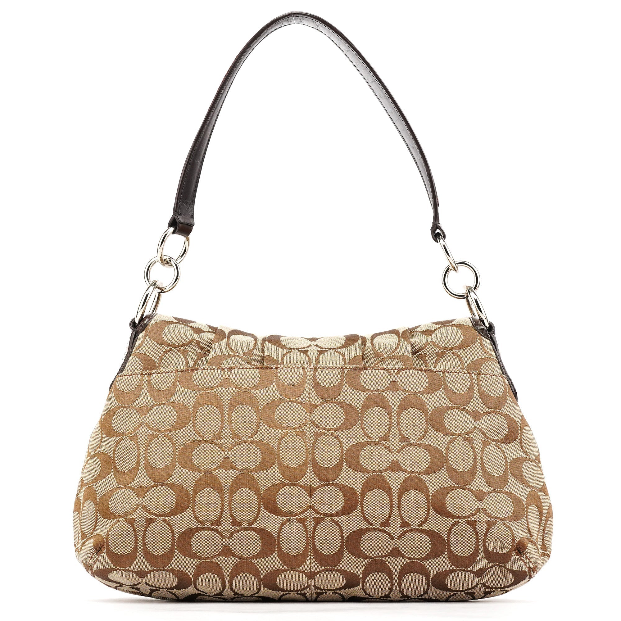 F17093 Beige Brown Soho Shoulder Bag