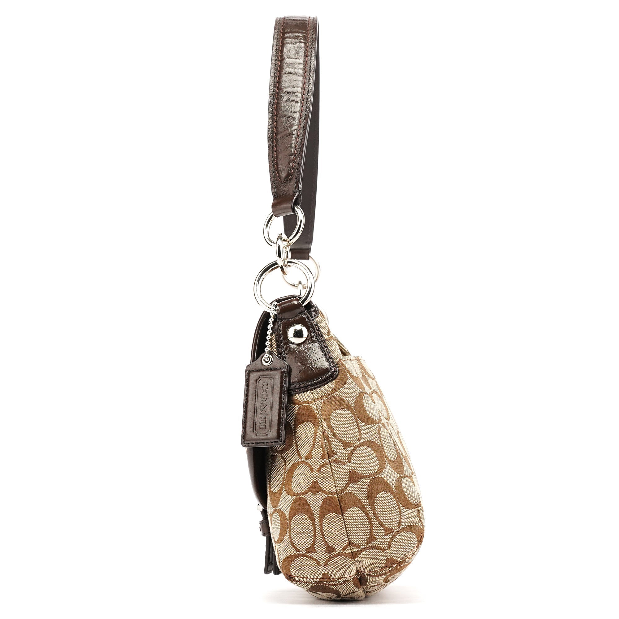 F17093 Beige Brown Soho Shoulder Bag
