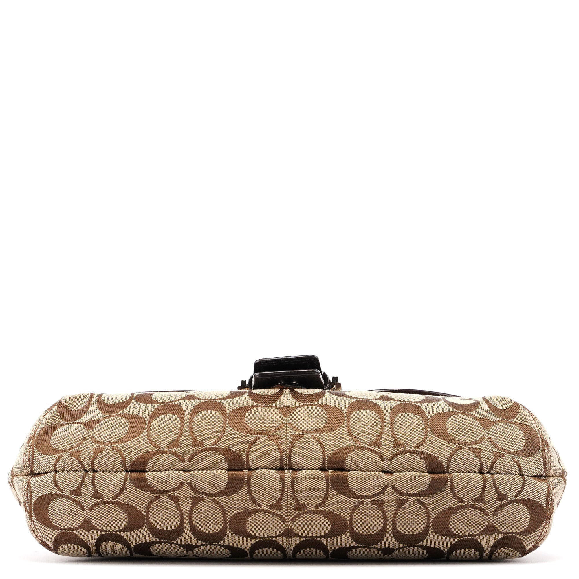 F17093 Beige Signature C Soho Shoulder Bag