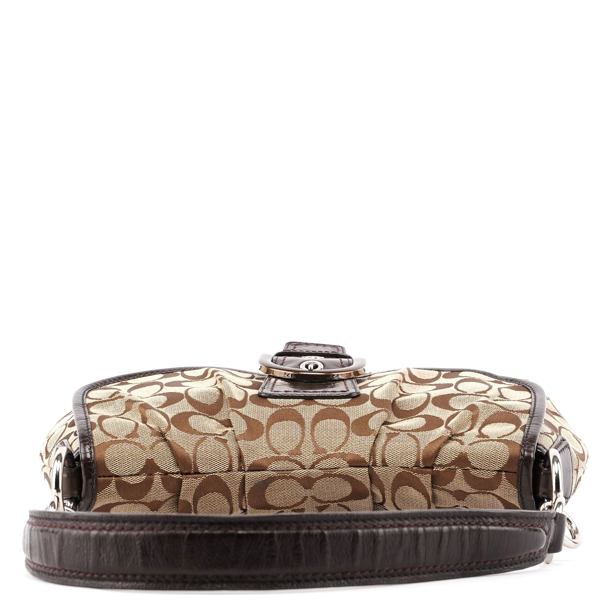 F17093 Beige Signature C Soho Shoulder Bag