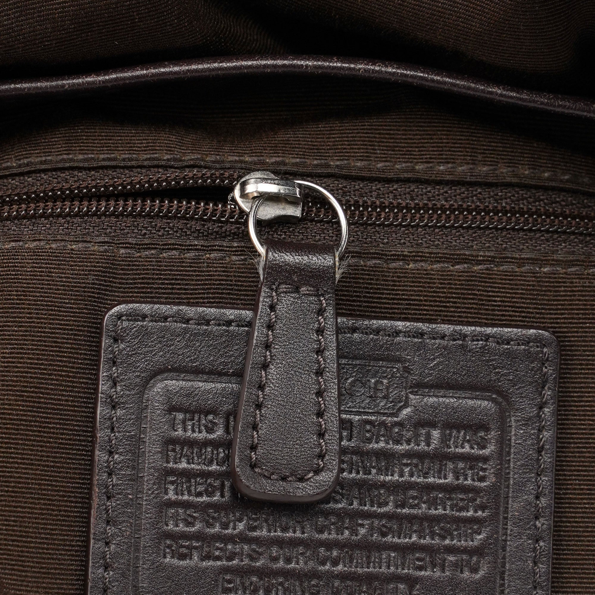F17093 Beige Signature C Soho Shoulder Bag